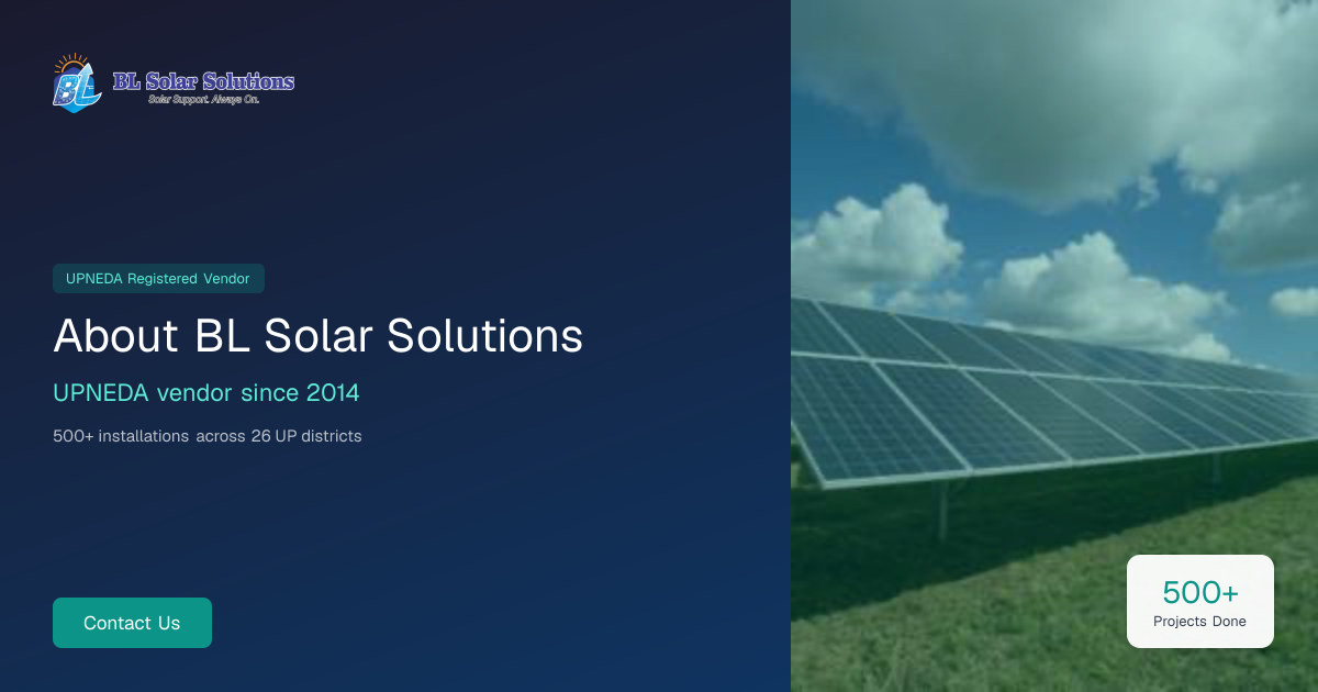 About Us | Solar Company Since 2014 | BL Solar